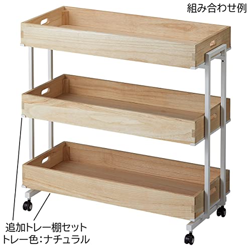 Amazon.co.jp: 店研創意: 木製ワゴン